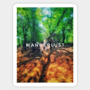 Wanderlust Sticker